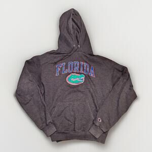 Florida Gators Champion Hoodie Men’s M Gray Pullover College Sweatshirt